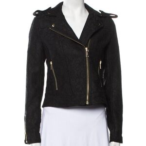 Michael Kors Lace Biker Jacket